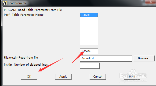 Ansys如何定义参数变量导入数据文件？