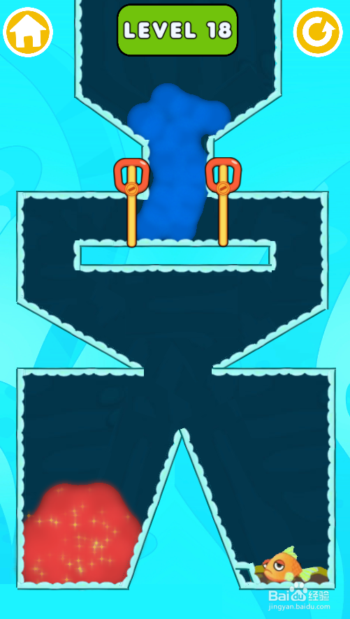 如何营救小金鱼（Level 18）