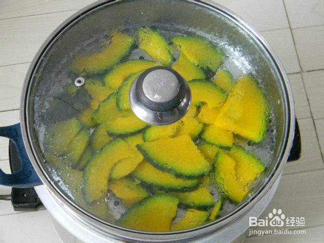 美味小吃——油炸南瓜饼