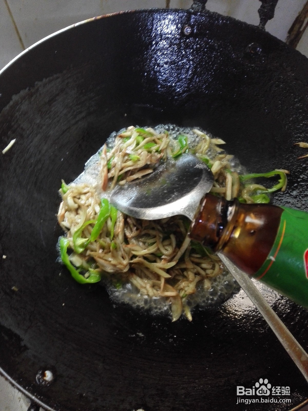 怎样制作肉丝白茄?