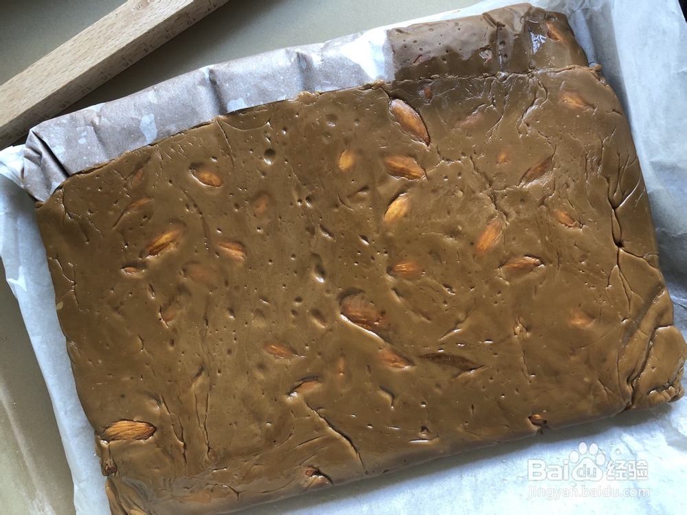 简单好吃的牛轧糖花生太妃糖奶油