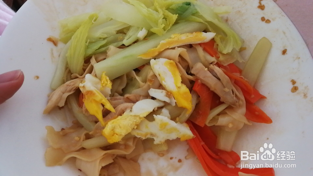 如何做好鸡丝什锦拌面