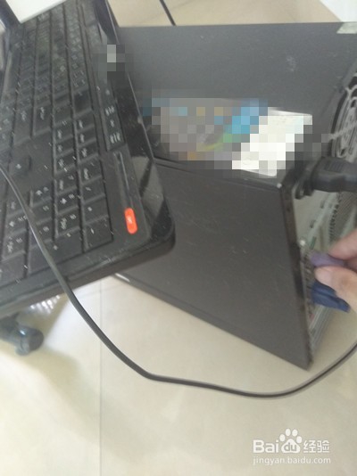 台式电脑线路连接