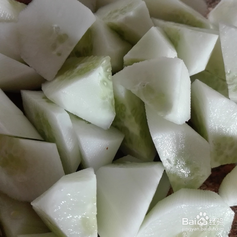 排骨炖黄瓜的做法