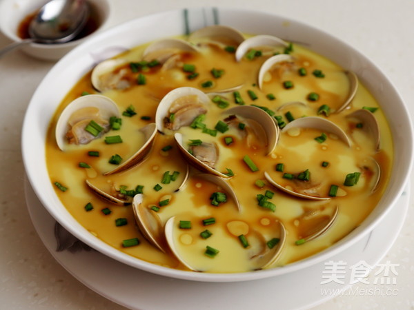 蛤蜊蒸蛋的做法