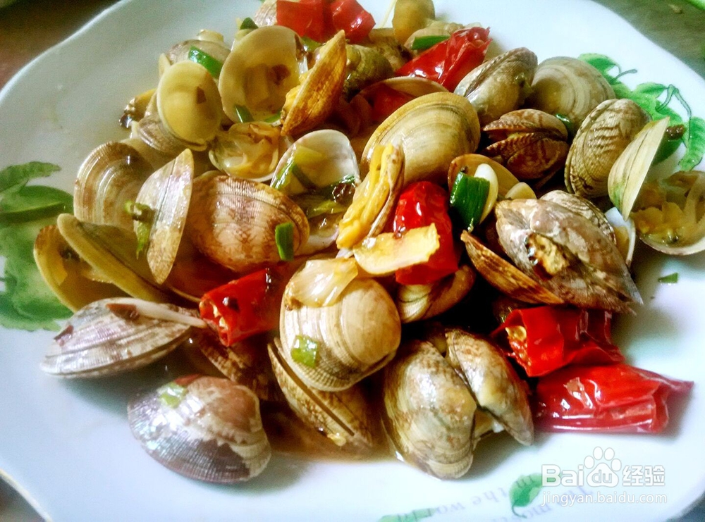 花蛤/文蛤怎么炒