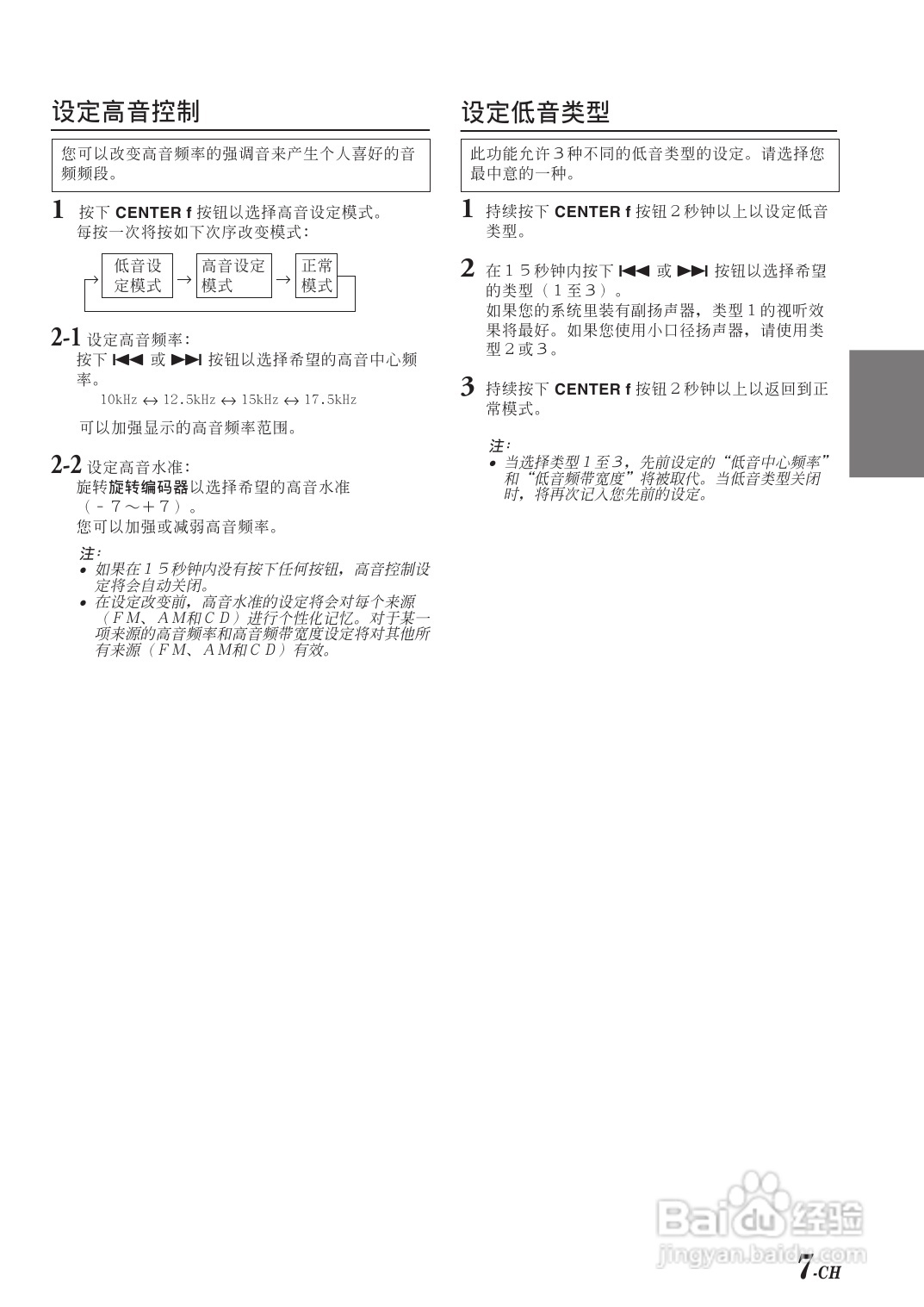 阿尔派 CDM-9823型接收机说明书