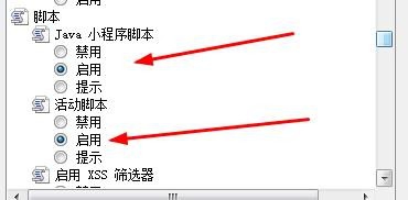 开启Javascript功能,360安全中心无法登录