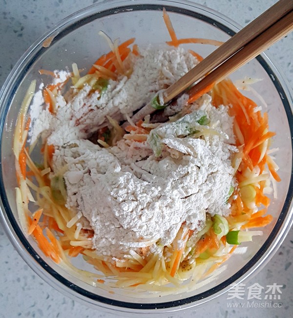 爱心土豆饼的做法