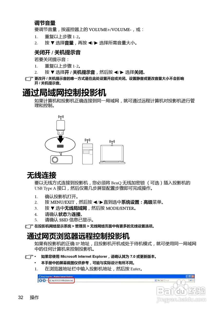 明基MS612ST投影机使用说明书:[4]