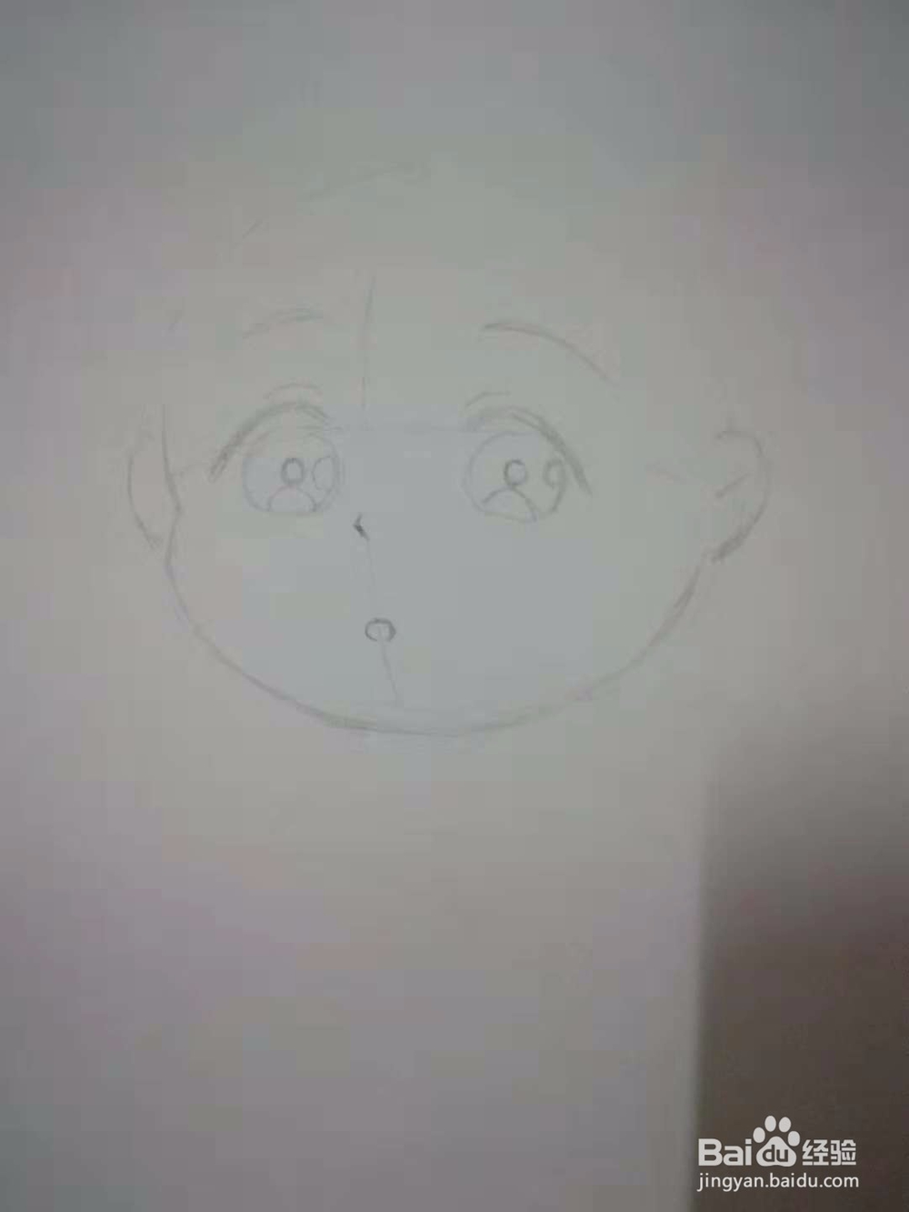 漫画水手服高中生人物手绘插画线稿教程