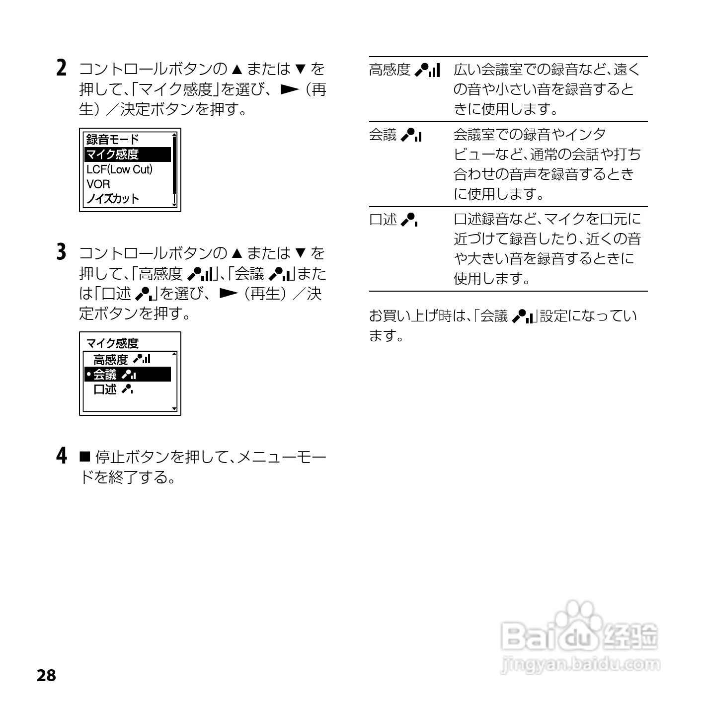 SONY ICD-UX200/UX300F/UX400F数码录音笔使用说明书:[3]