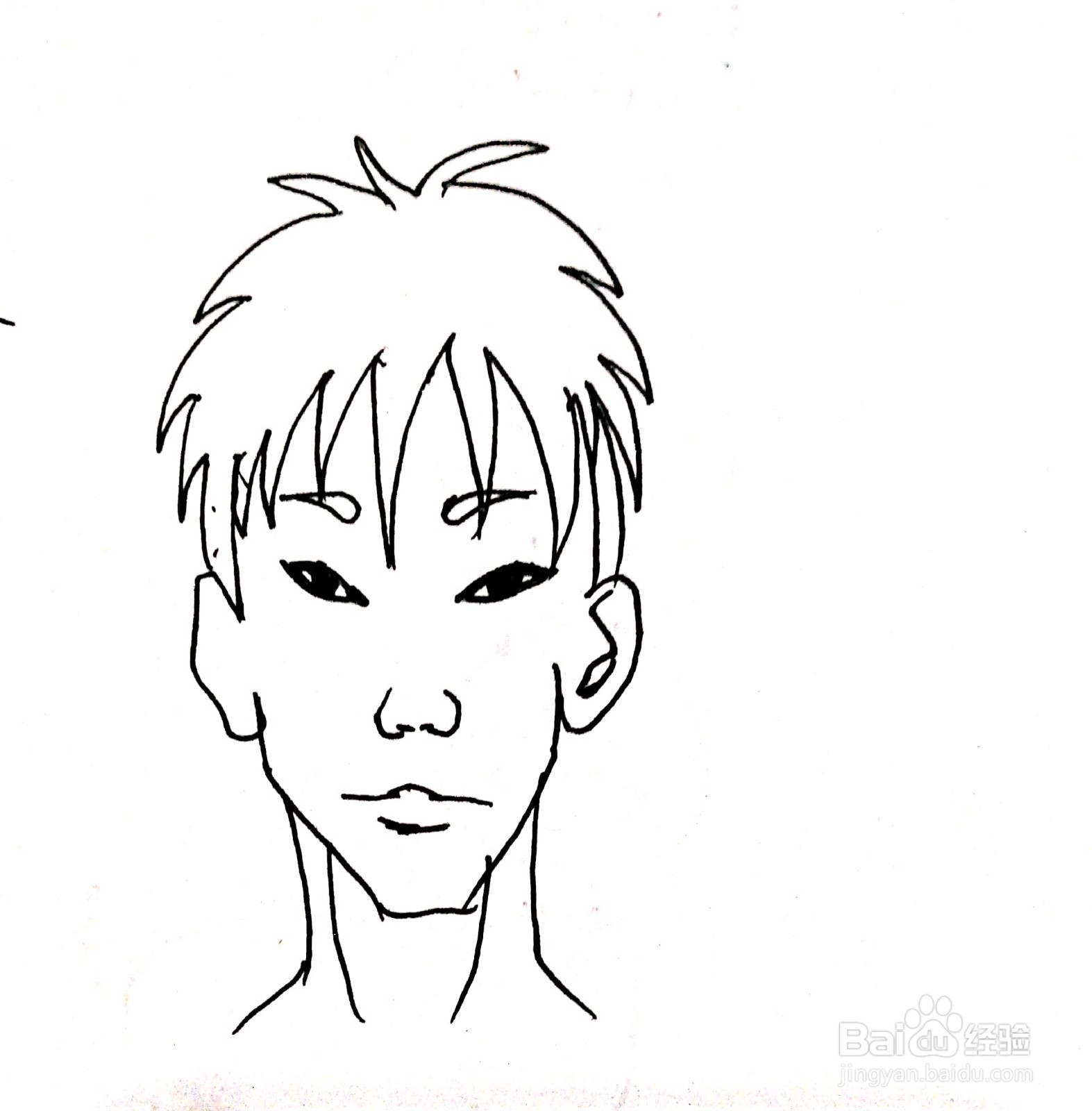 《篮球旋风》系列之李而枫简笔画