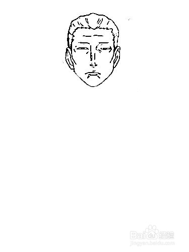 简笔画-如何画Q版人物黑色五叶草席兰的简笔画