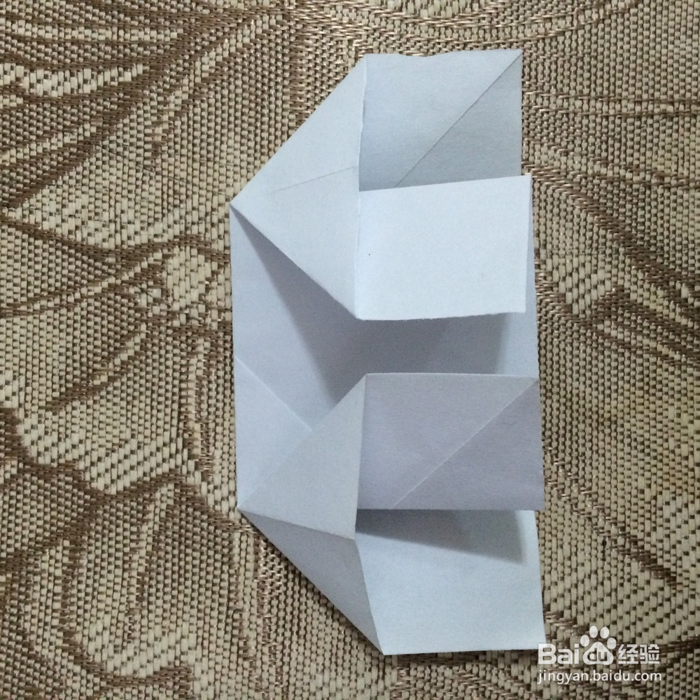 简易小房子的折法