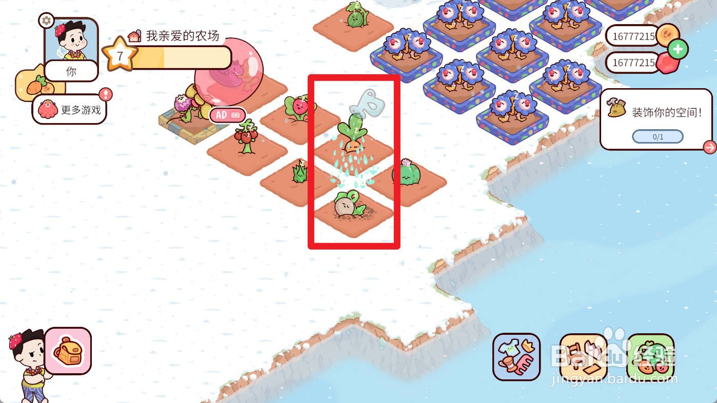 我亲爱的农场如何给哈密瓜浇水