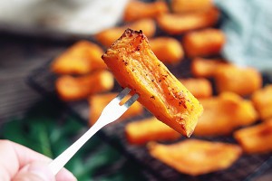 食补佳品烤南瓜的做法