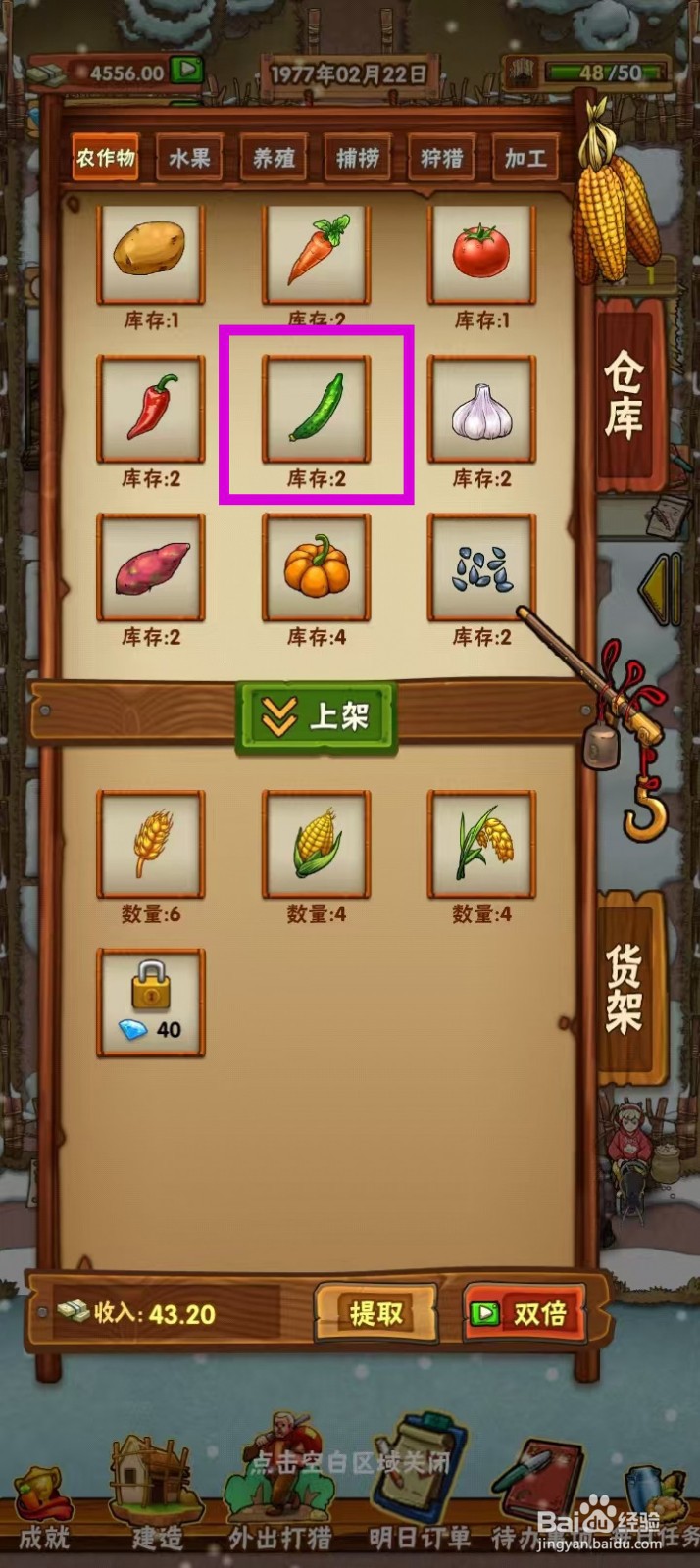 外婆的小农院如何在地摊上架黄瓜