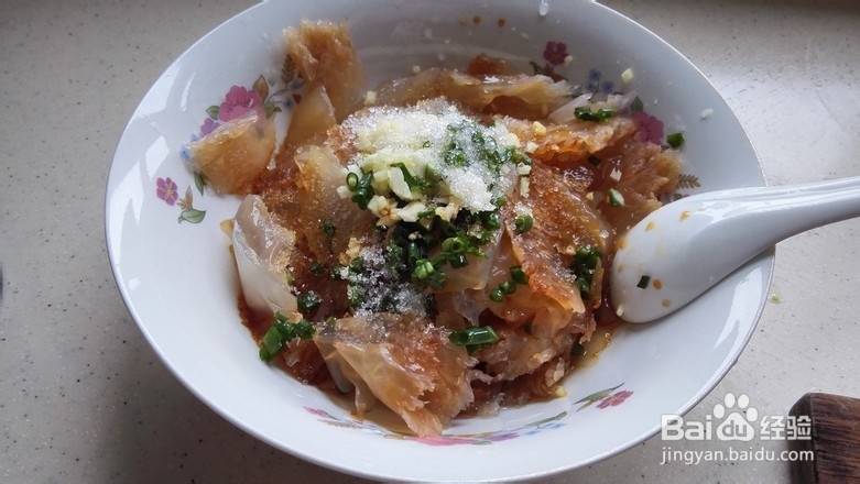 凉拌海蜇的做法攻略