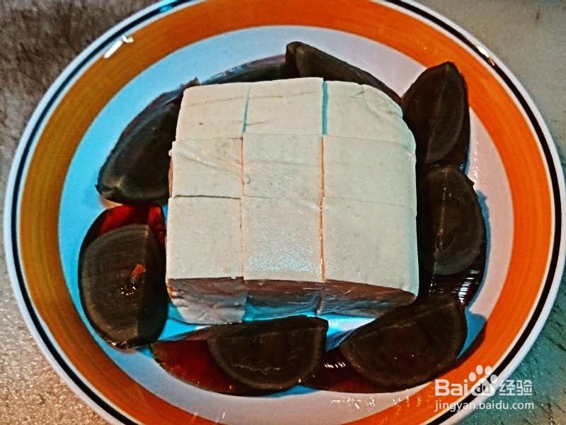 怎样做出家常菜系列之柴魚皮蛋豆腐