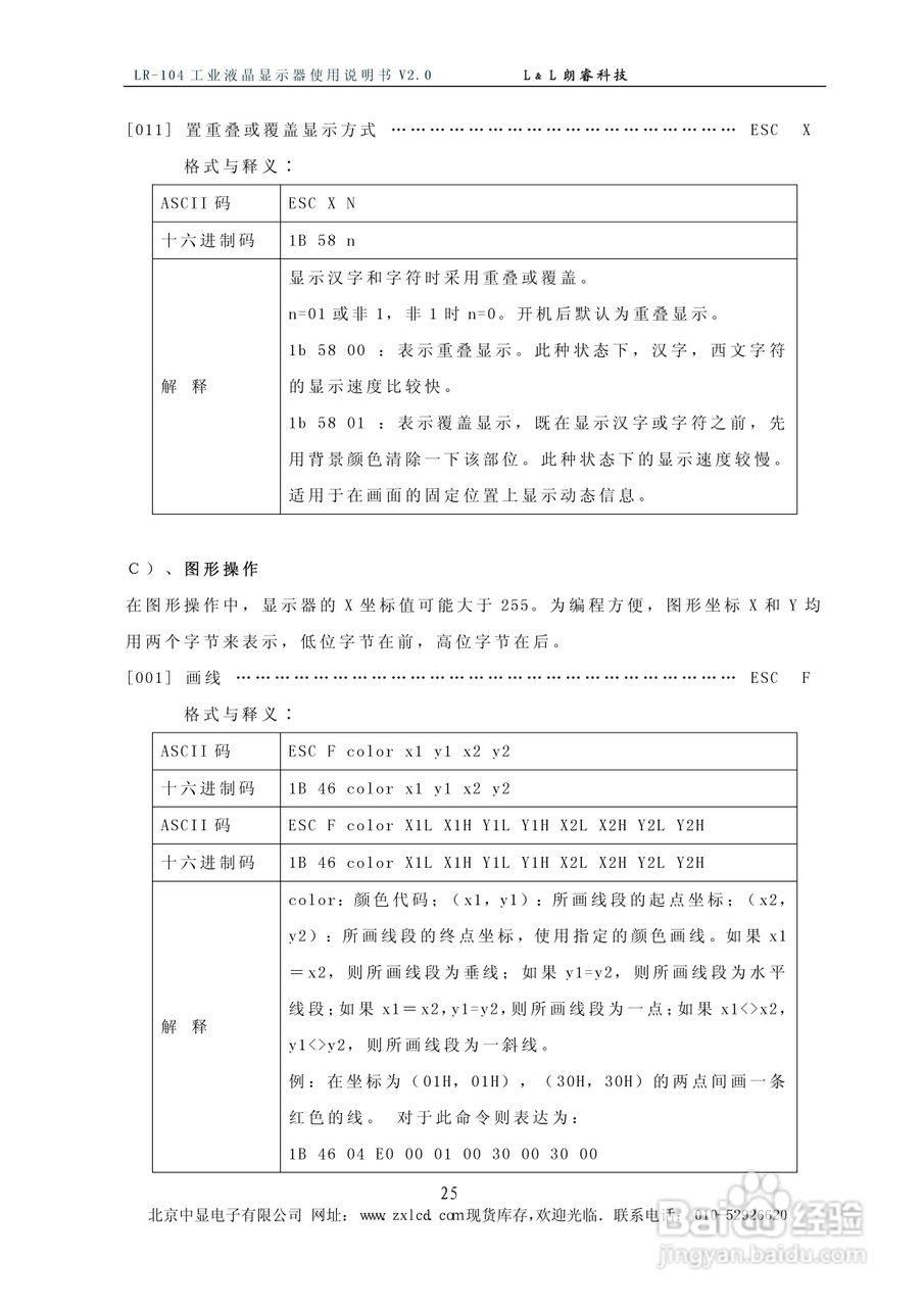 LR-104ARM型彩色工业液晶显示器说明书:[3]