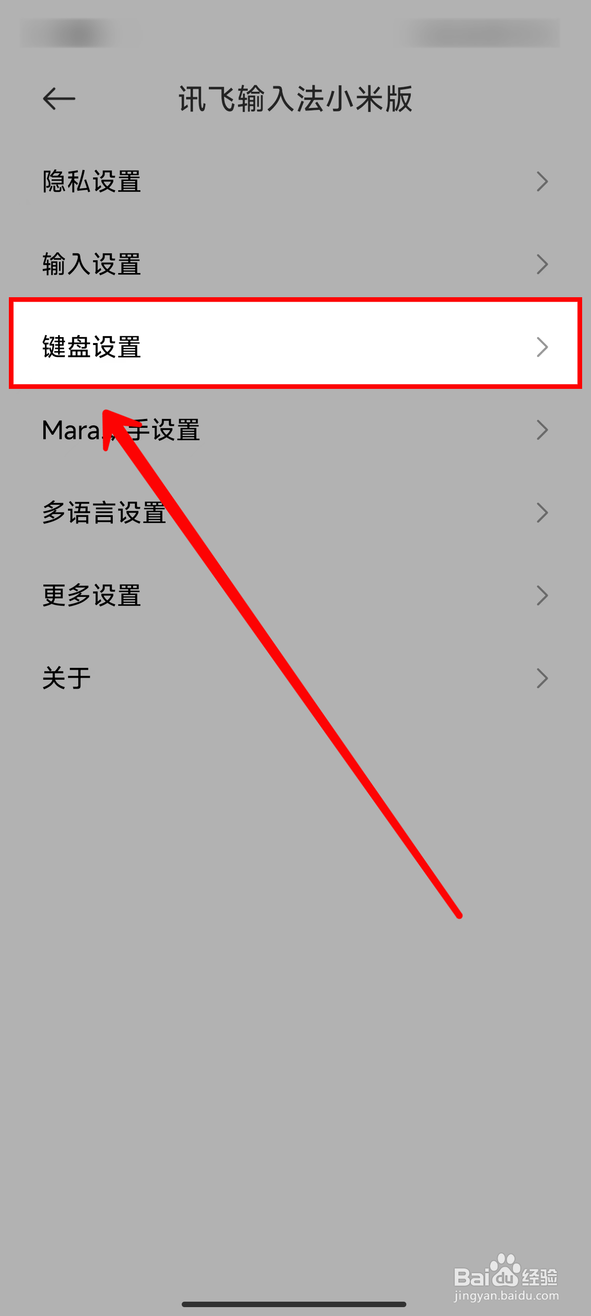 《讯飞输入法小米版》开启按键气泡的方法