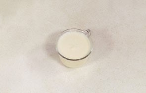 美味的苹果奶昔