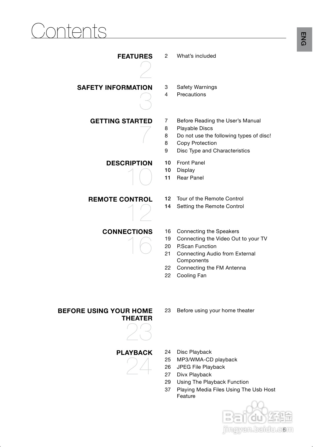 三星HT-Z120家庭影院使用说明书:[1]