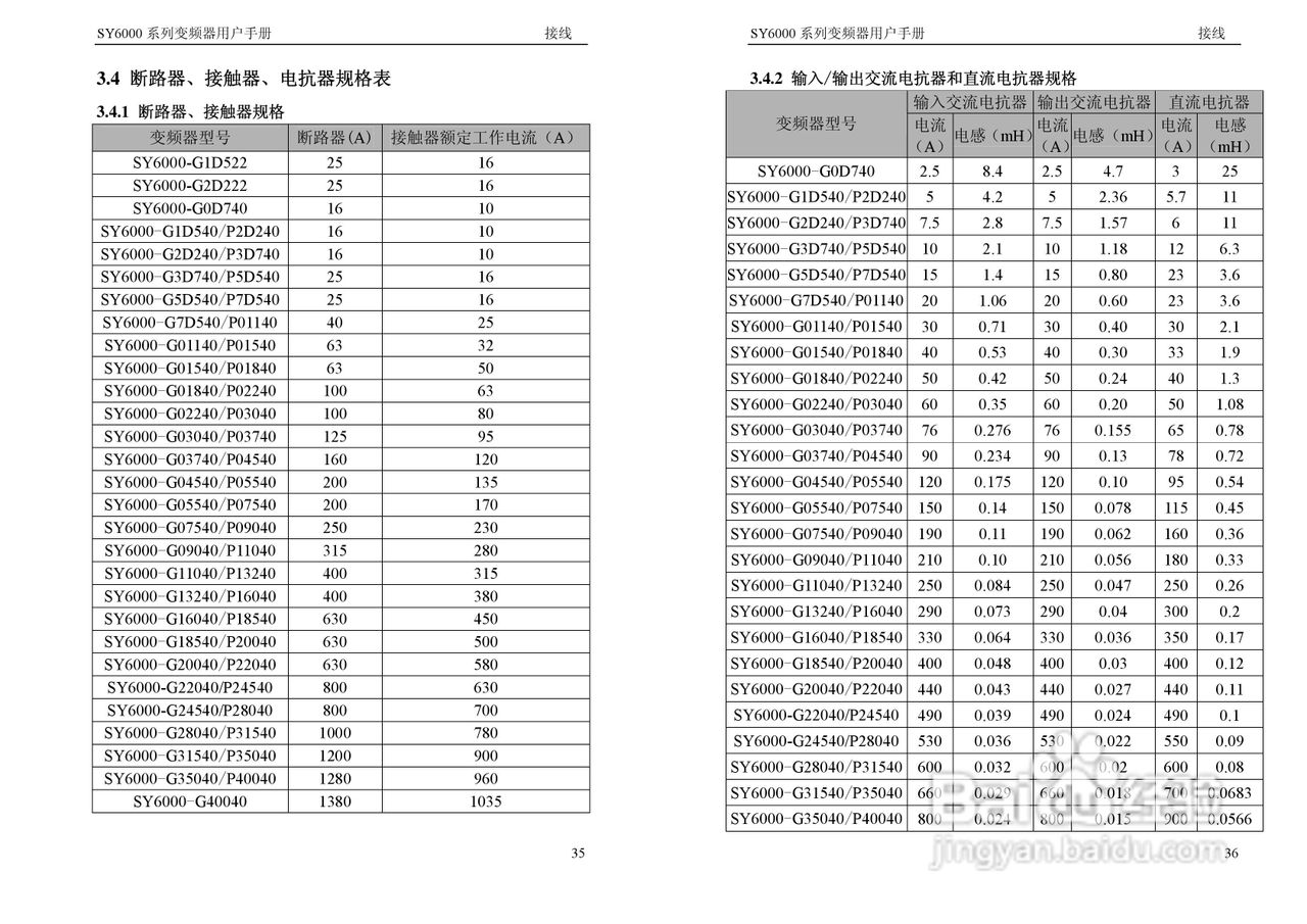 神源SY6000-G40040变频器用户手册:[2]