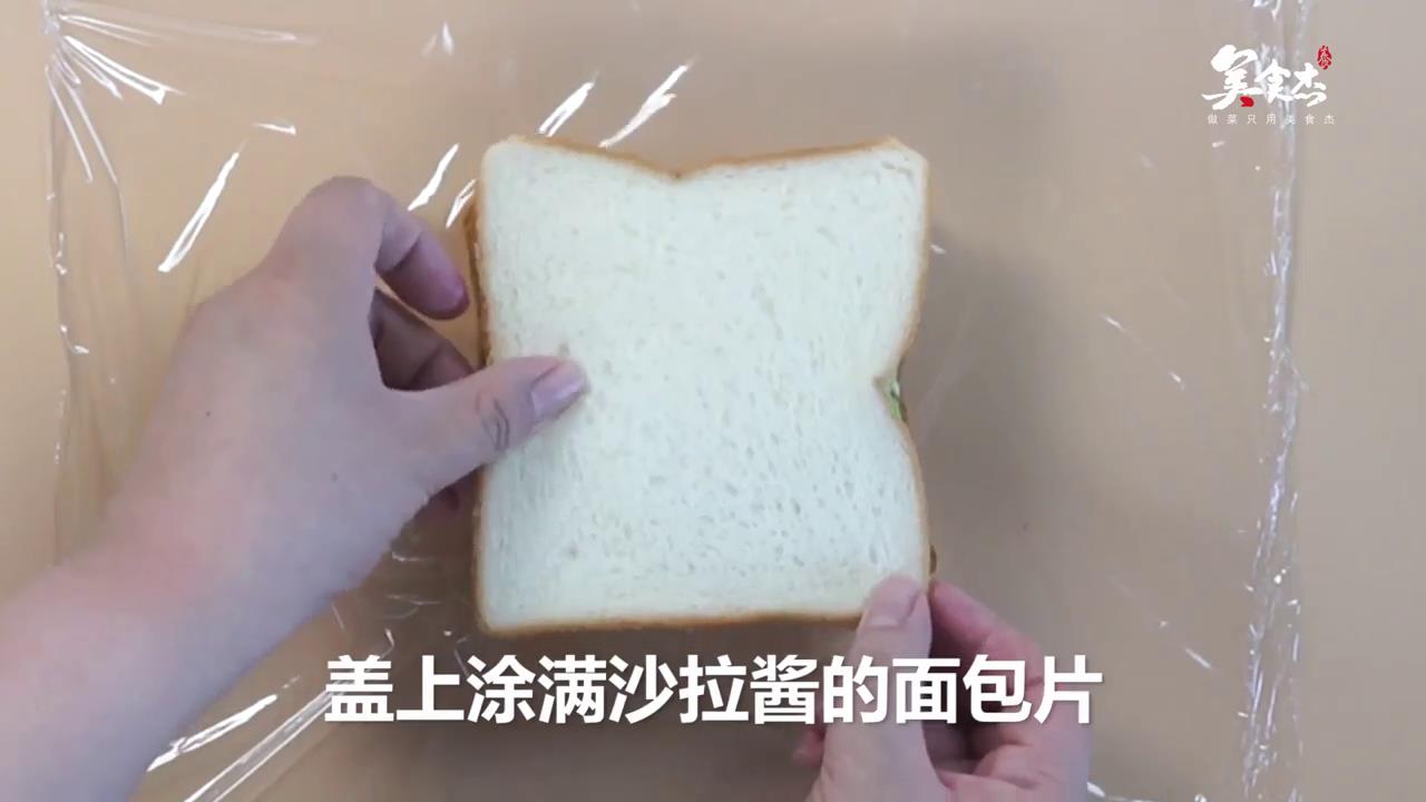 圆白菜三明治怎么做