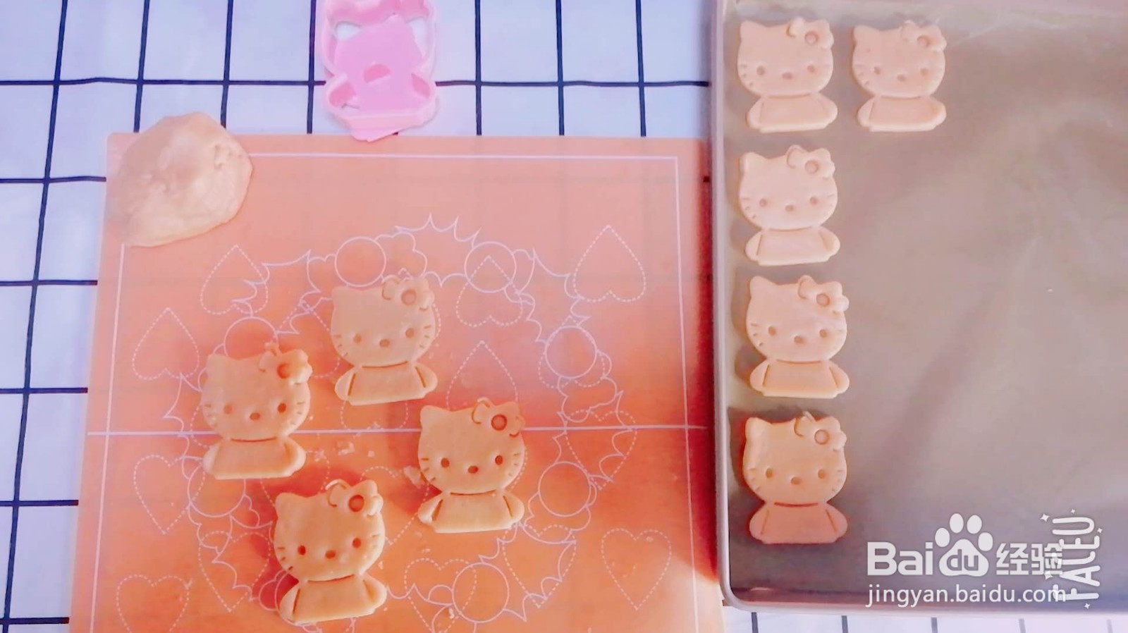 萌萌哒Hello Kitty饼干，超可爱巨好吃