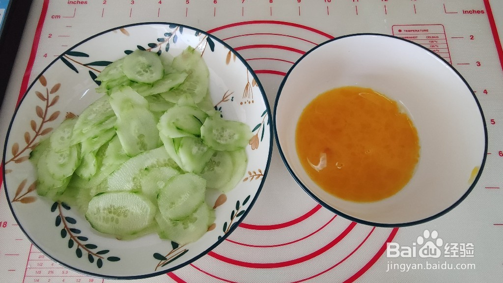 黄瓜炒鸡蛋