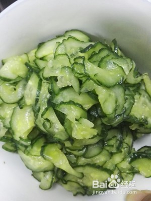 食补养生脆黄瓜炒鸡蛋的做法