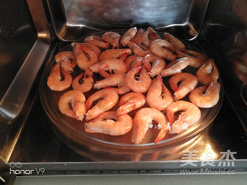 微波炉烤虾的做法