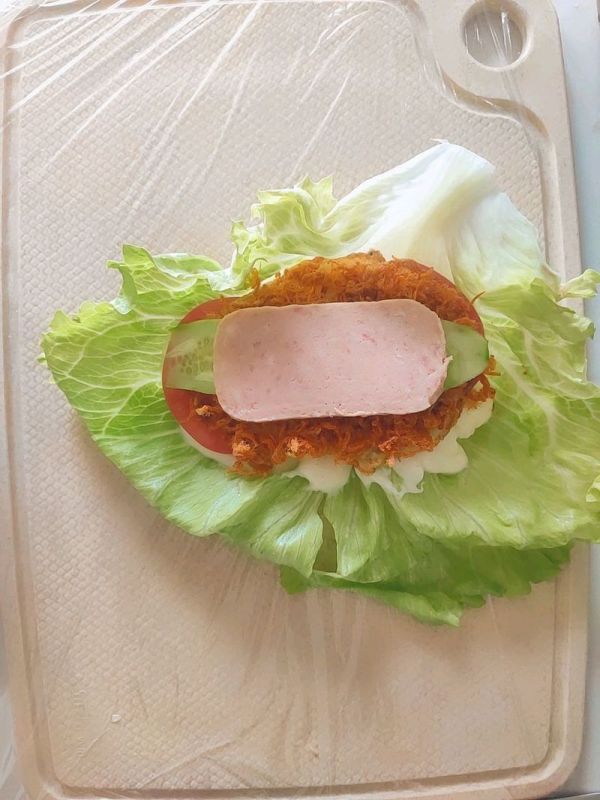 低脂蔬菜三明治