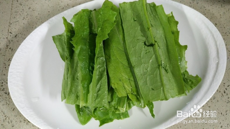 麻酱油麦菜的制作方法