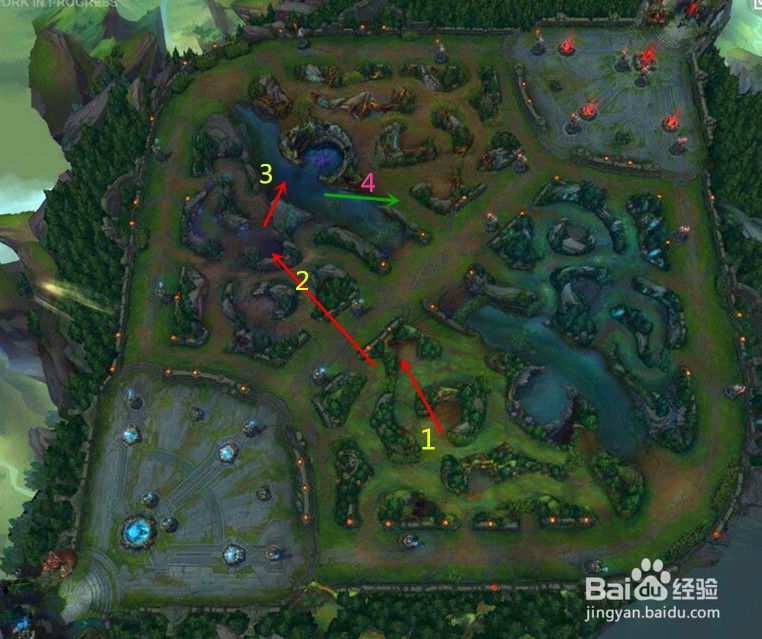 LOL.版本强势野区教父男枪打野基本教学