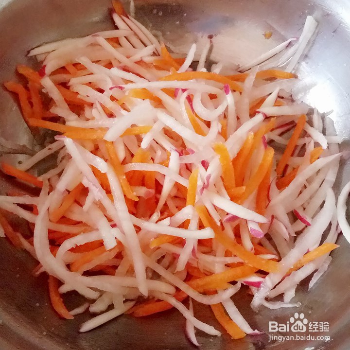 爽口萝卜的做法