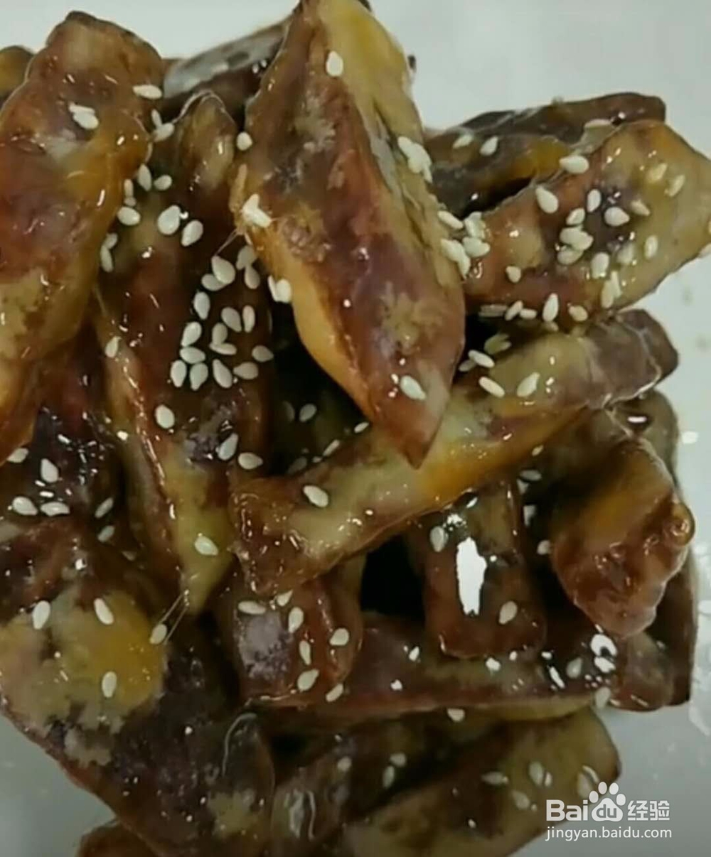 拔丝紫薯做法