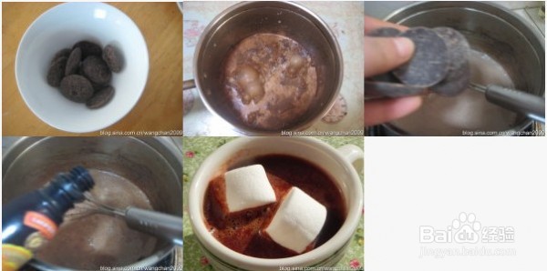 热巧克力配棉花糖