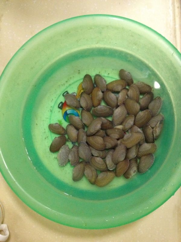 香辣姜葱爆炒花甲