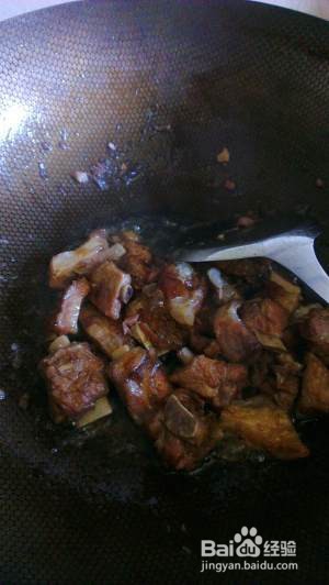 食补养生豆角炖排骨的做法