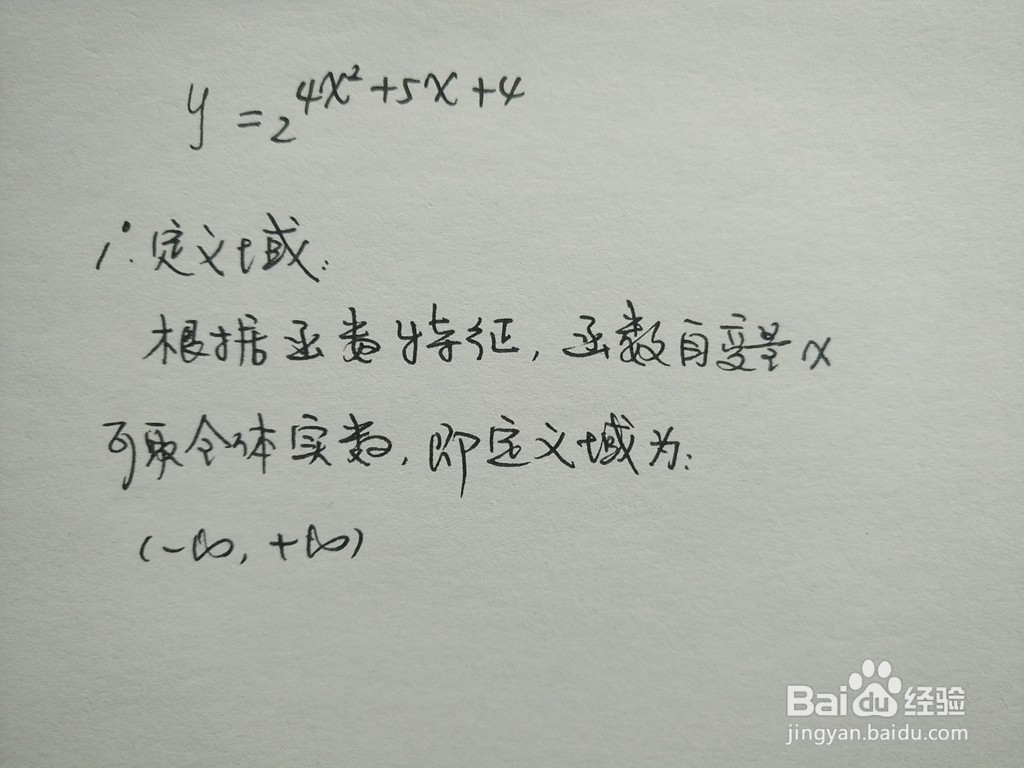 函数y=2^(4x^2+5x+4)的图像示意图