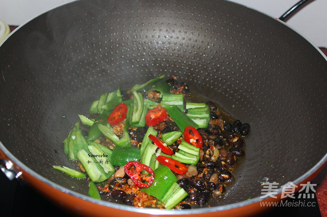 豆豉炒通菜的做法