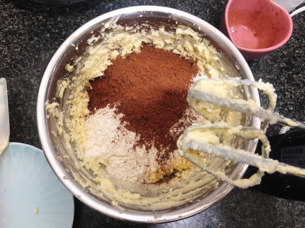 巧克力爆浆蓝莓曲奇