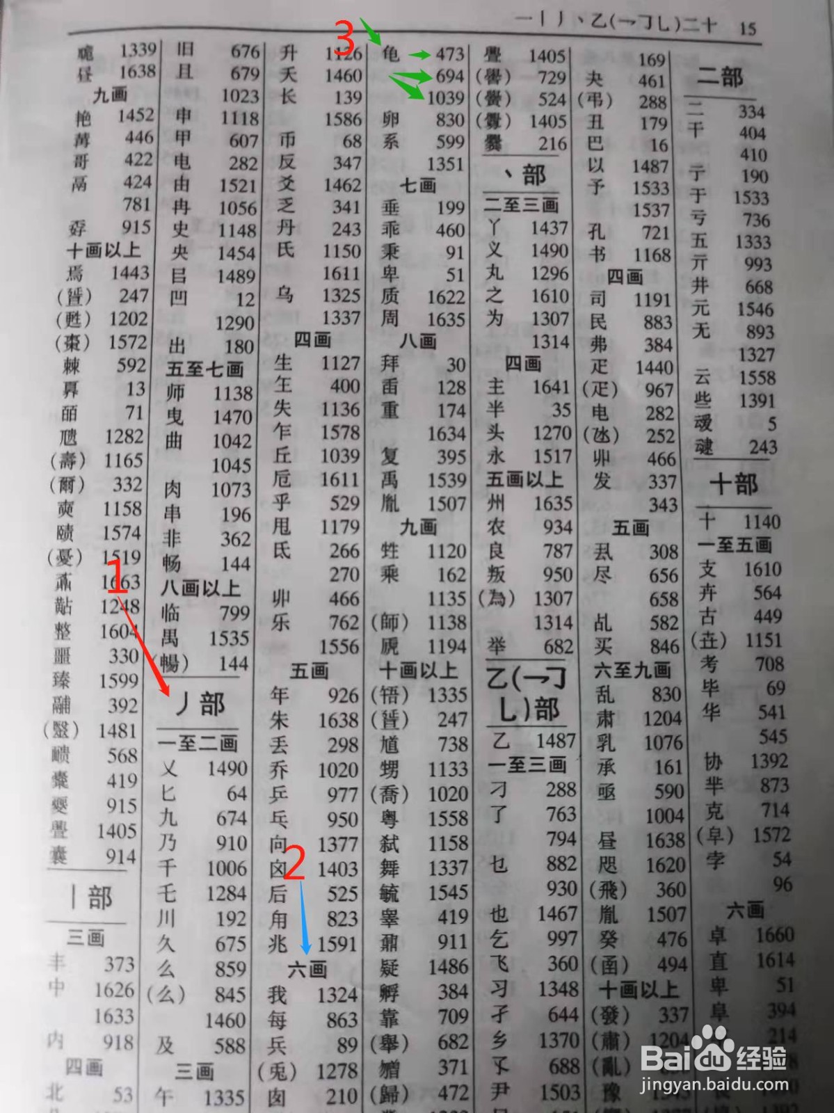 龟字典怎么查