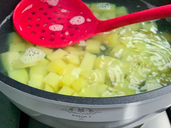 孜然土豆火腿肠