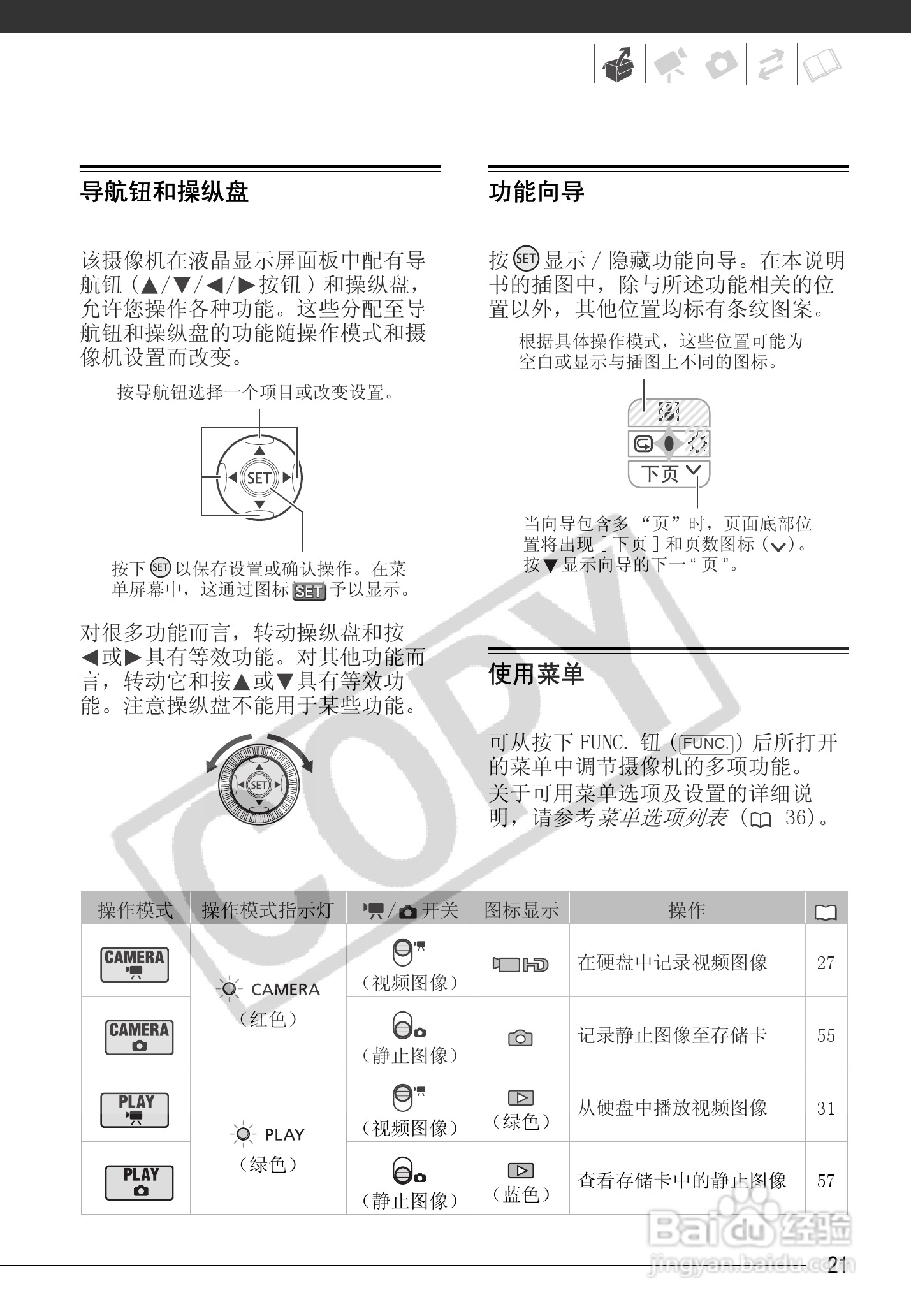 佳能HG10数码摄相机使用说明书:[3]