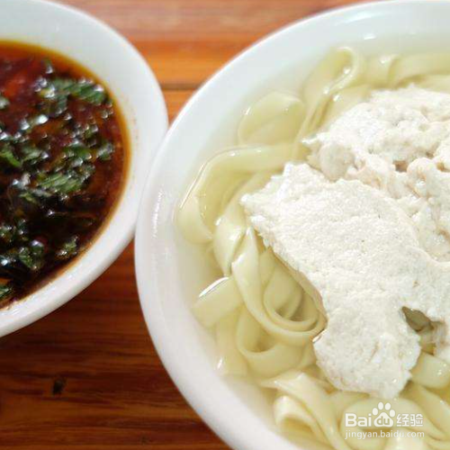 遵义豆花面蘸水制作