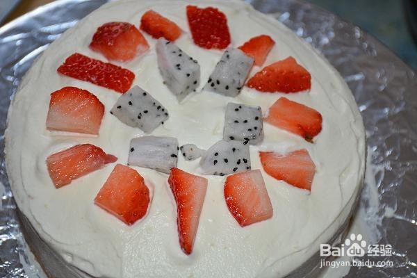 如何制作草莓奶油生日蛋糕(超详细)